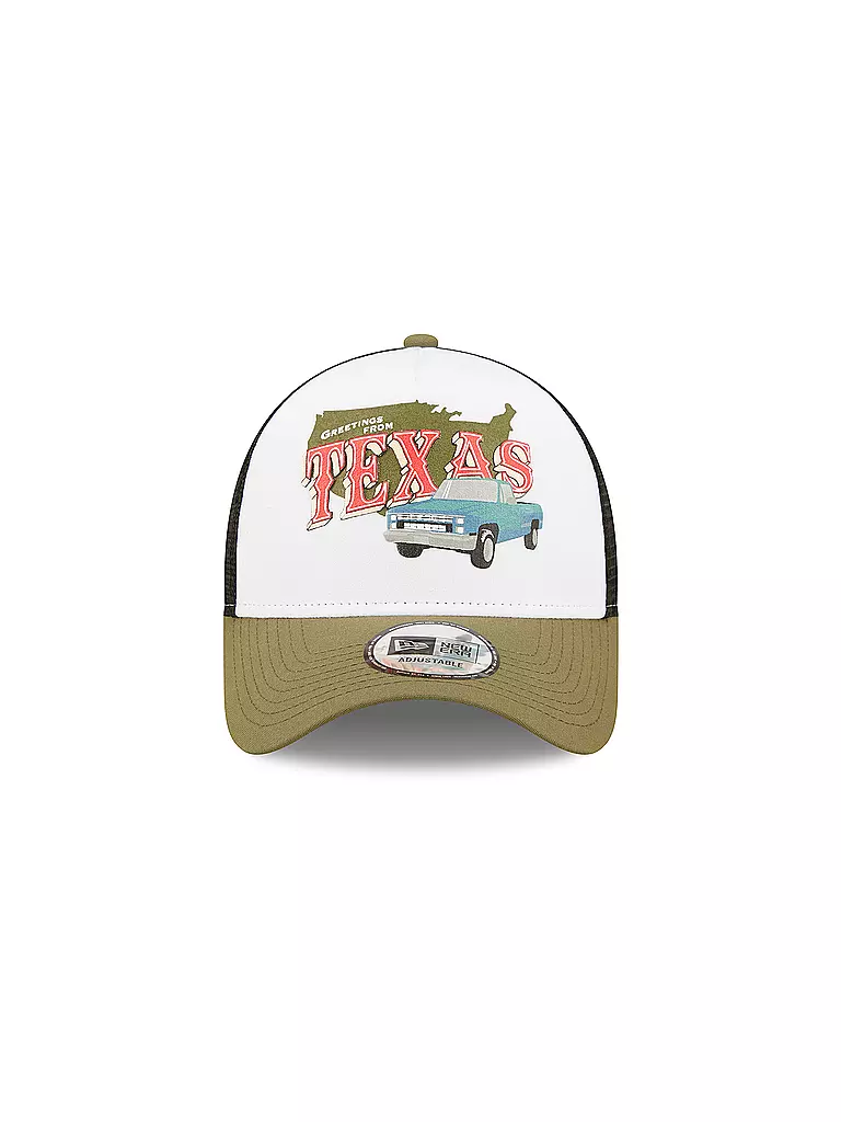 NEW ERA Kappe US STATE WORDMARK TRUCKER olive