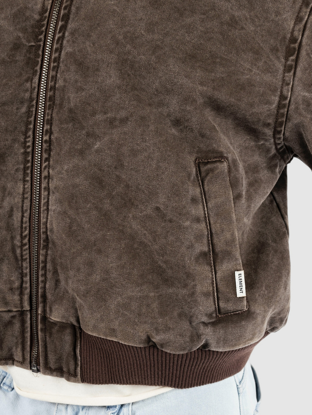 Element Reynis Canvas Bomber Jacket bracken