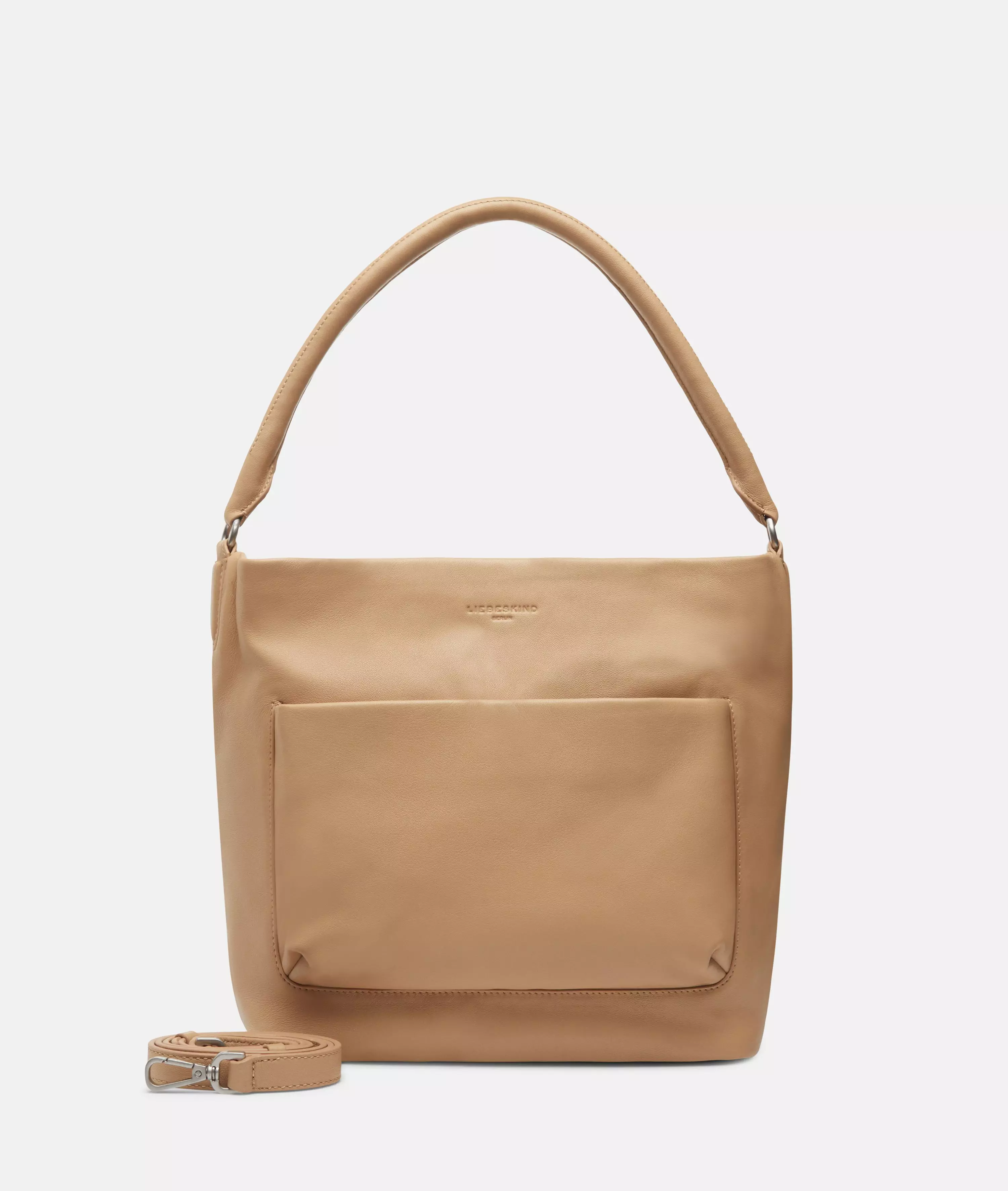 Hobo Spacious hobo bag made from soft leather