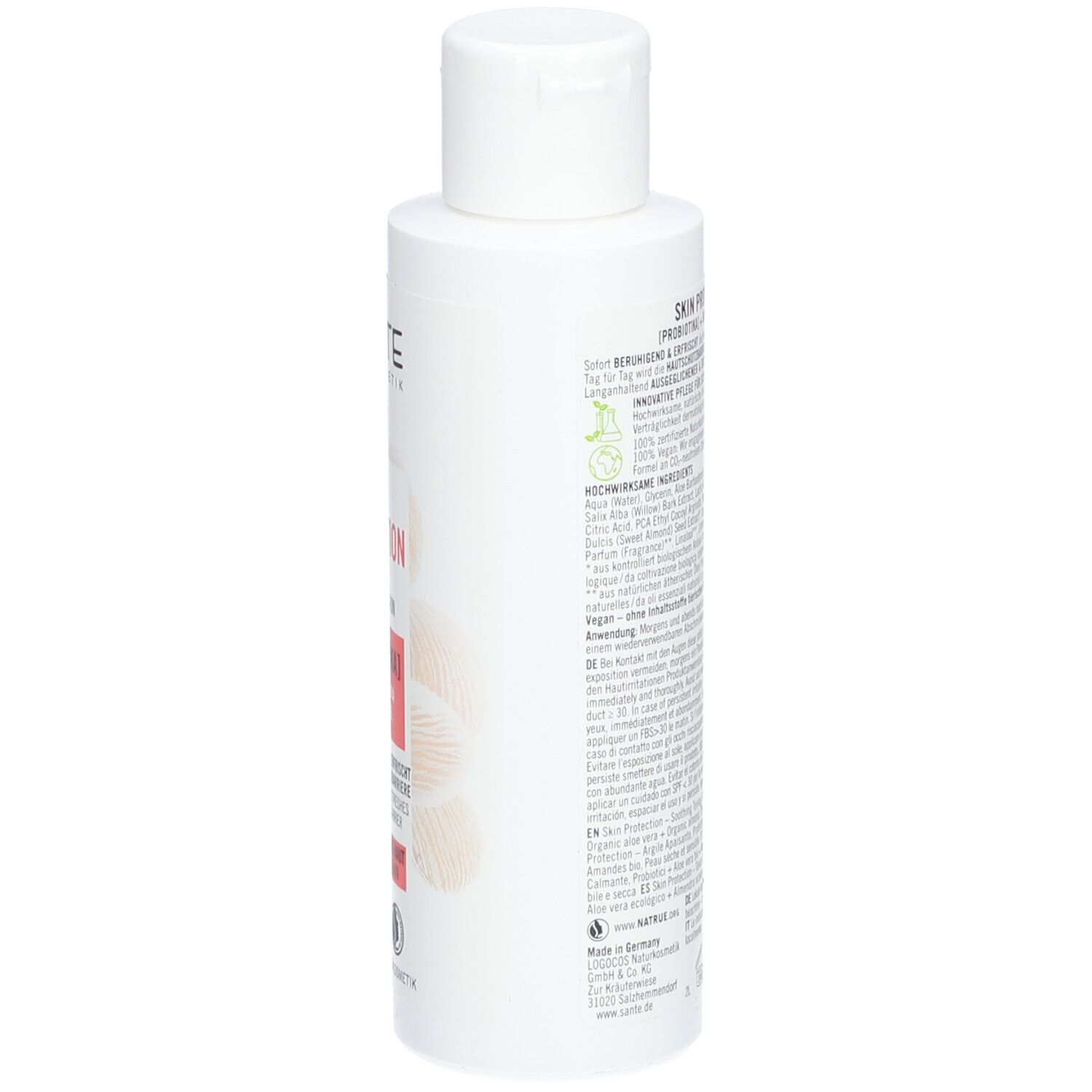 SANTE Naturkosmetik Skin Protection Toner Bio-Aloe Vera & Bio-Mandel