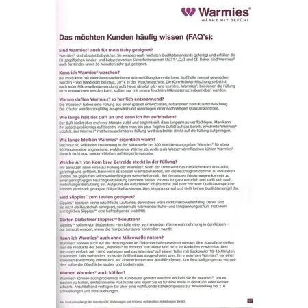 Warmies® Wärmestofftier Unser Welpe mit Lavendelfüllung