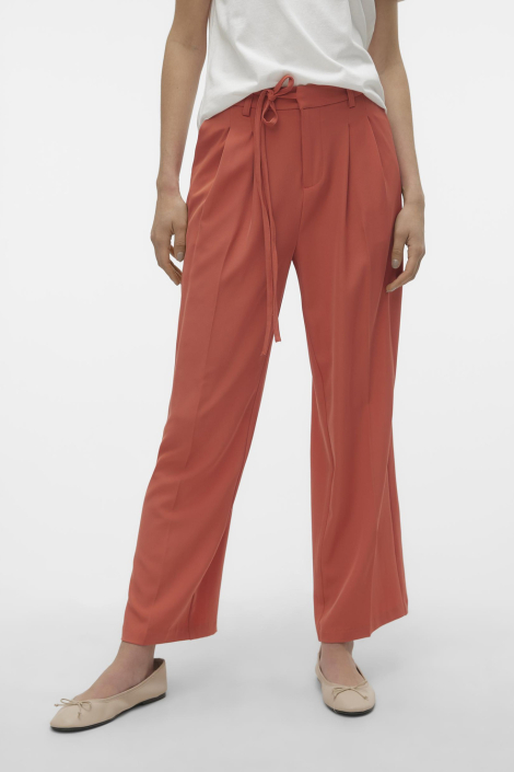 Vero Moda oranje dames broek
