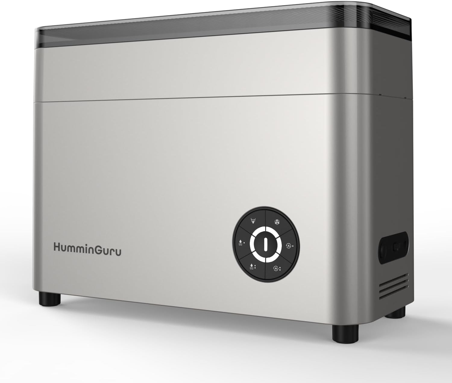 HumminGuru Ultraschall-Schallplattenreiniger – 40-kHz-Ultraschall-Schallplatten-Reinigungsgerät mit Automatischer Trocknung, Schallplatten Reinigungsset mit Wasserfilter(NOVA White Sand, 7/10/12 Zoll)