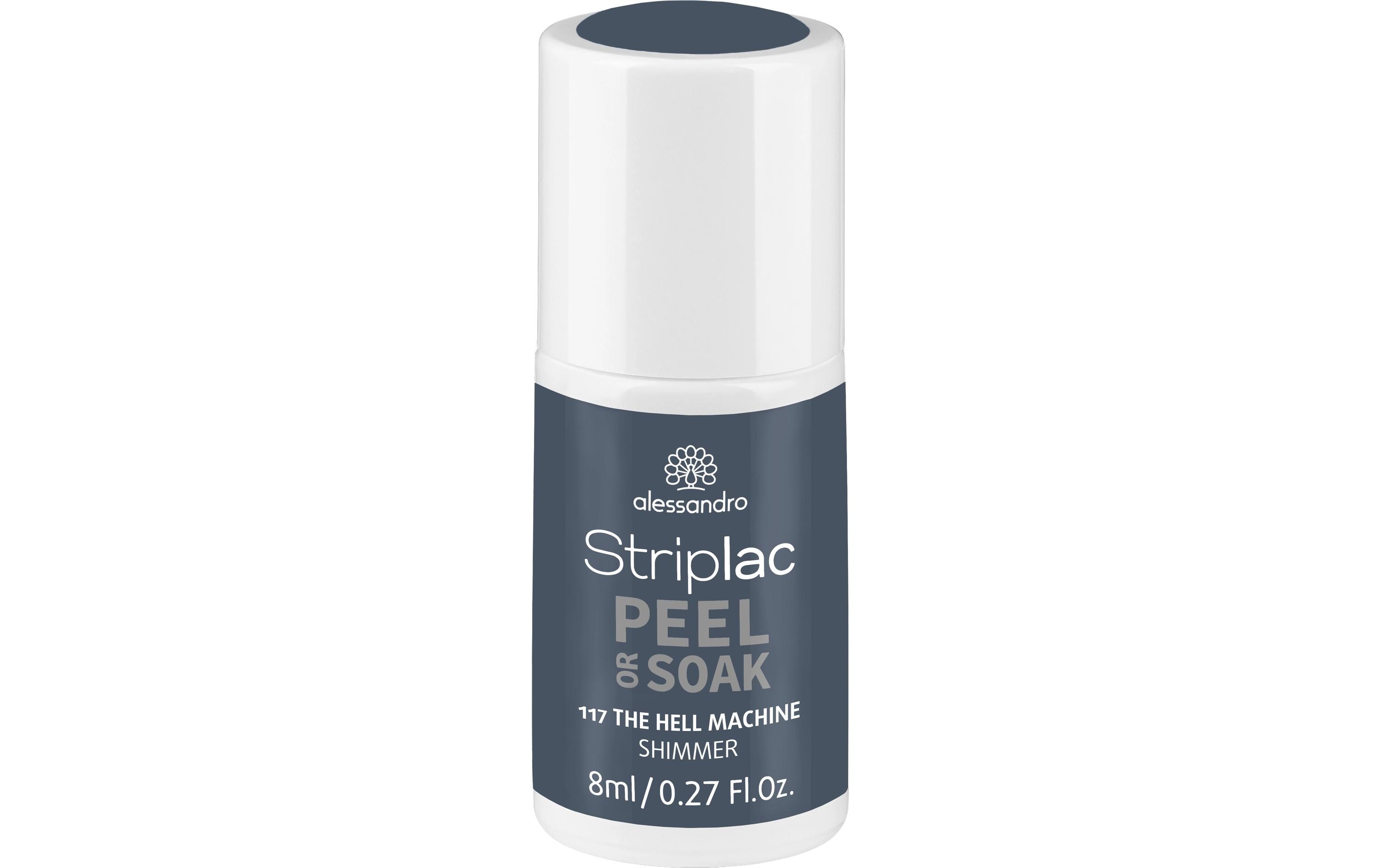 Nagellack Striplac 117 The Hell MachineKratz- und splitterfester UV-Nagellack