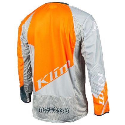 Maillot cross KLIM DAKAR STRIKING PETROL 2022 - Orange / Bleu