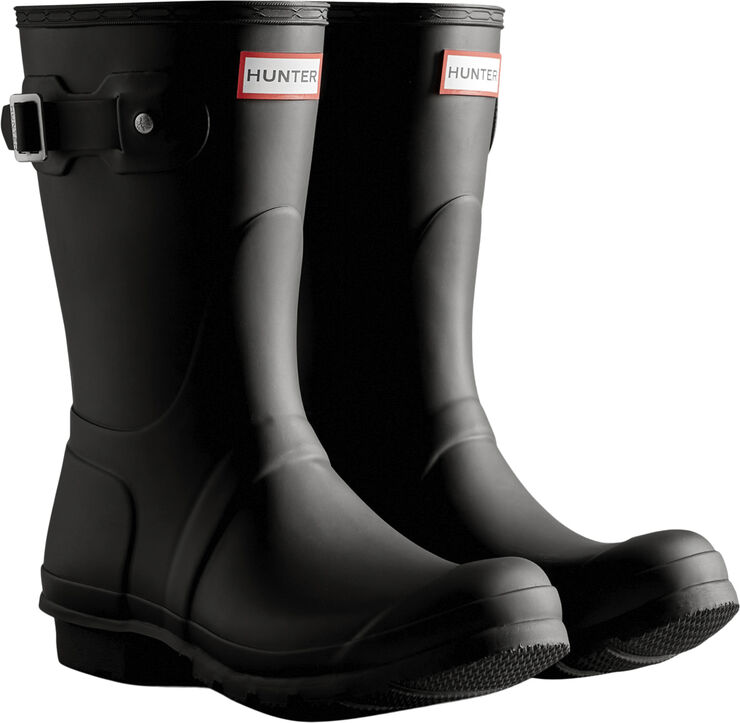 Hunter WOMENS ORIGINAL SHORT HUNTER TRI COLOUR Black