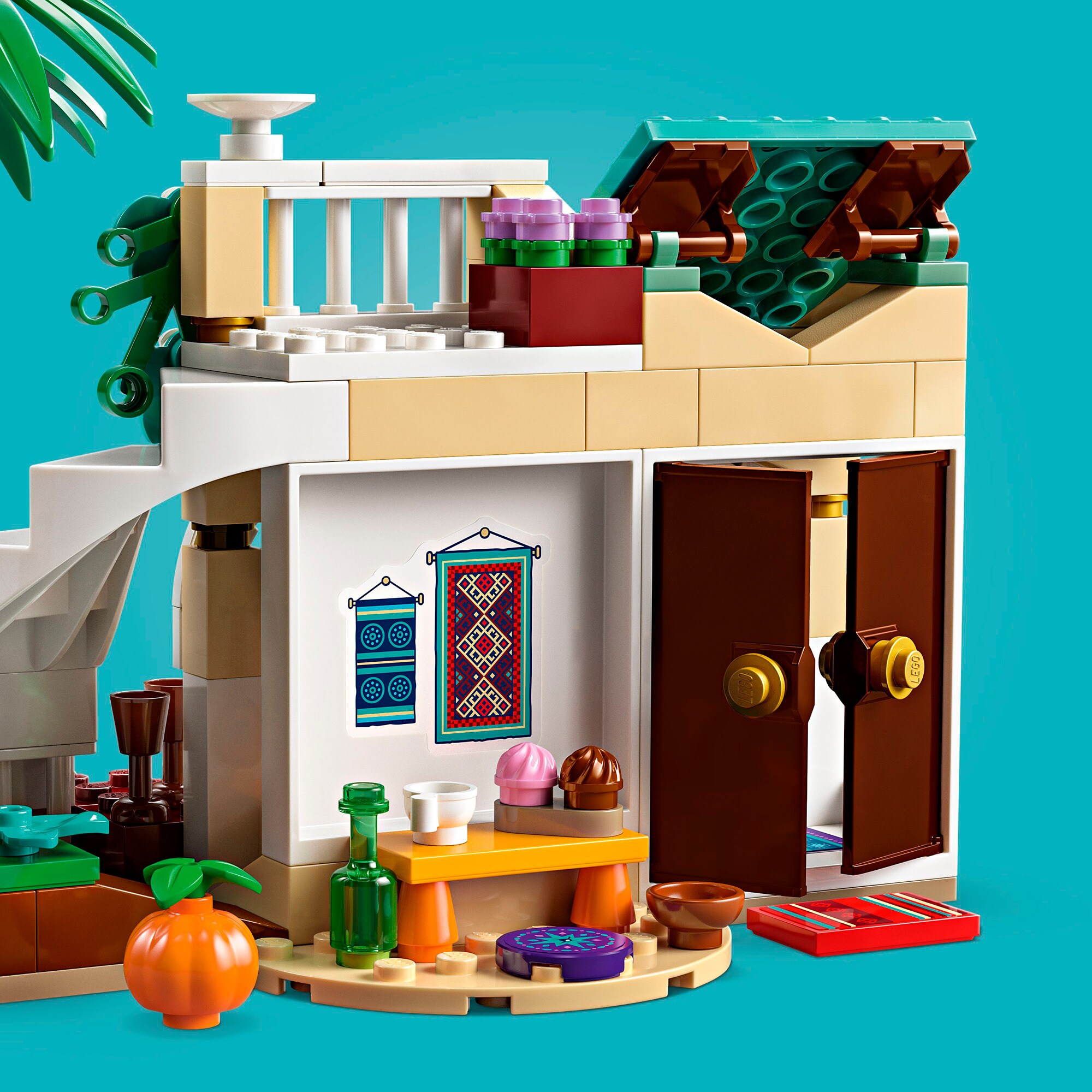 LEGO Konstruktionsspielzeug Disney Wish Asha in der Stadt Rosas