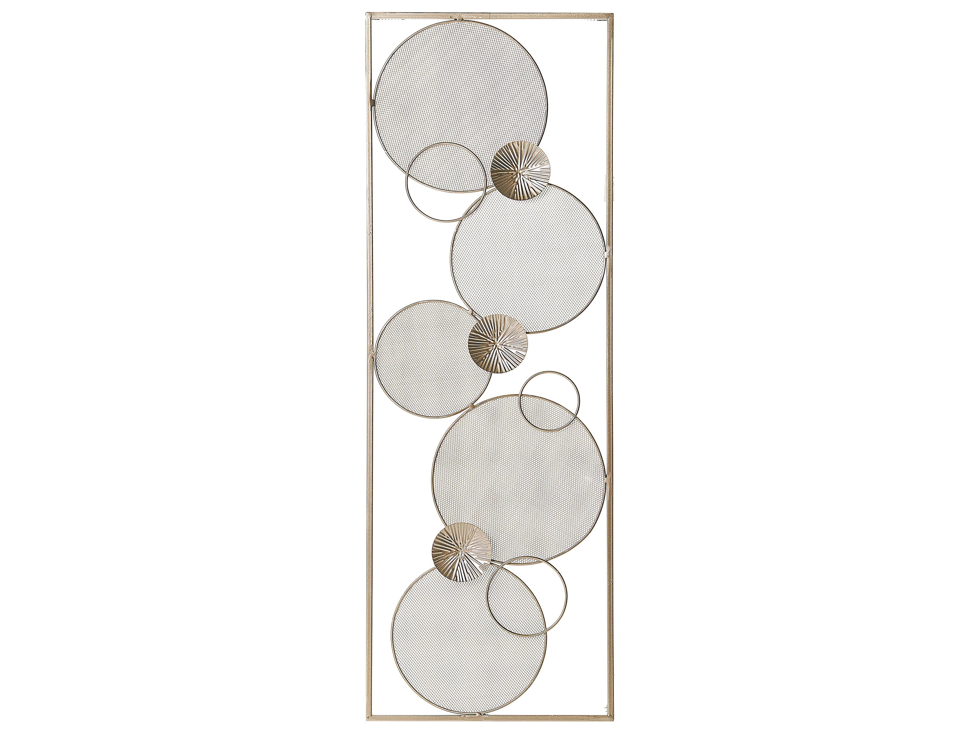 Wanddecoratie TUNGSTEN Metaal 90 cm Goud