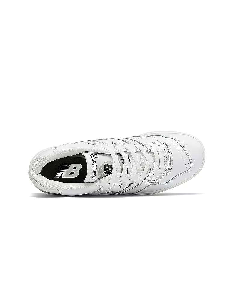 NEW BALANCE Sneaker BB550 weiss