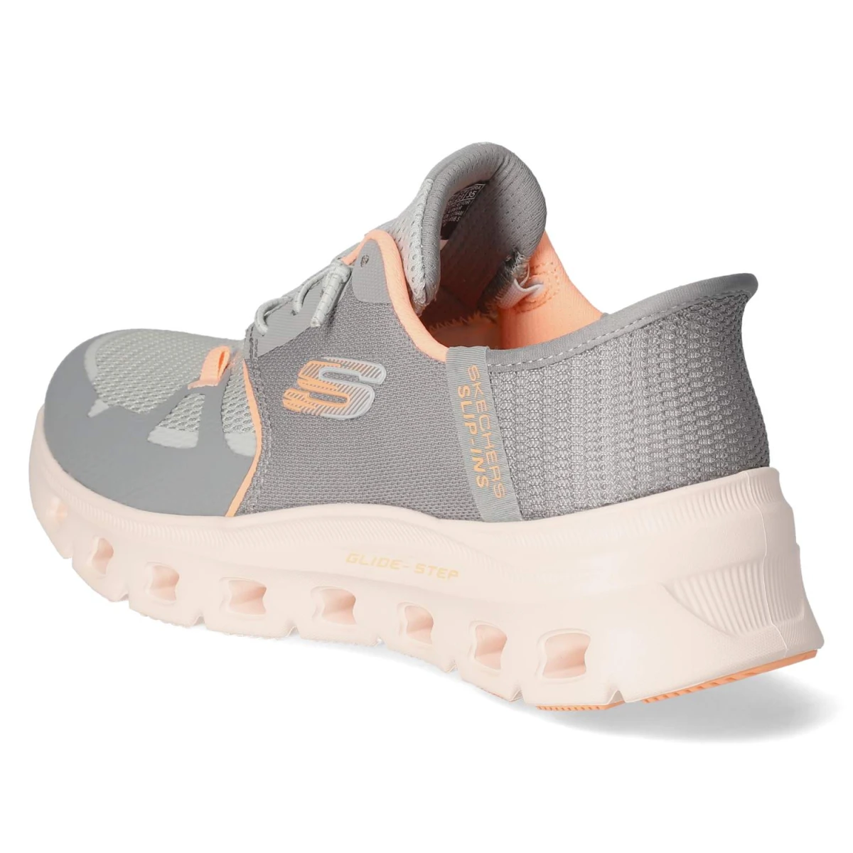 SkechersSlip Ins Sneaker GLIDE STEP PR - Gray/Orange