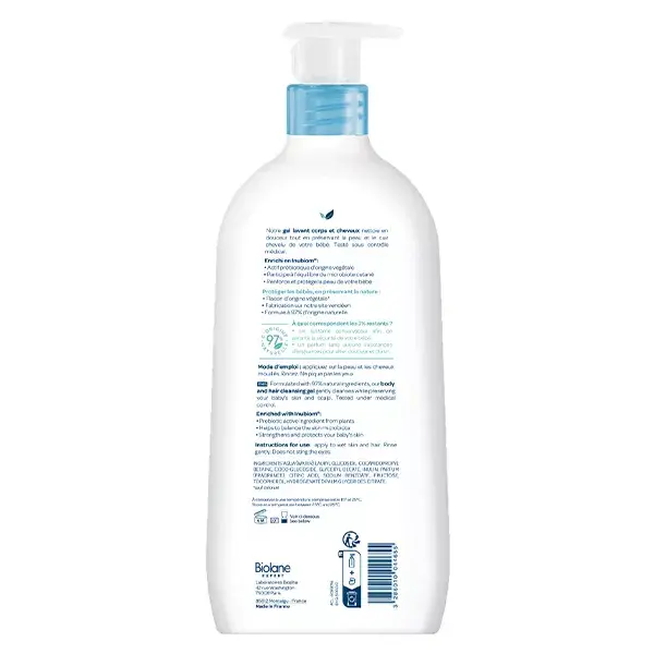 Biolane Expert - Gel para Corpo e Cabelo - Pele Sensível - 500ml