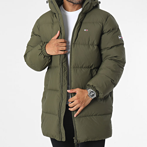 Doudoune Capuche Essential Down 5117 Vert Kaki