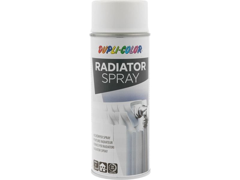 DUPLI-COLOR Sprühfarbe Radiator Spray seidenmatt Weiss, 400 Heizkörper-Lack