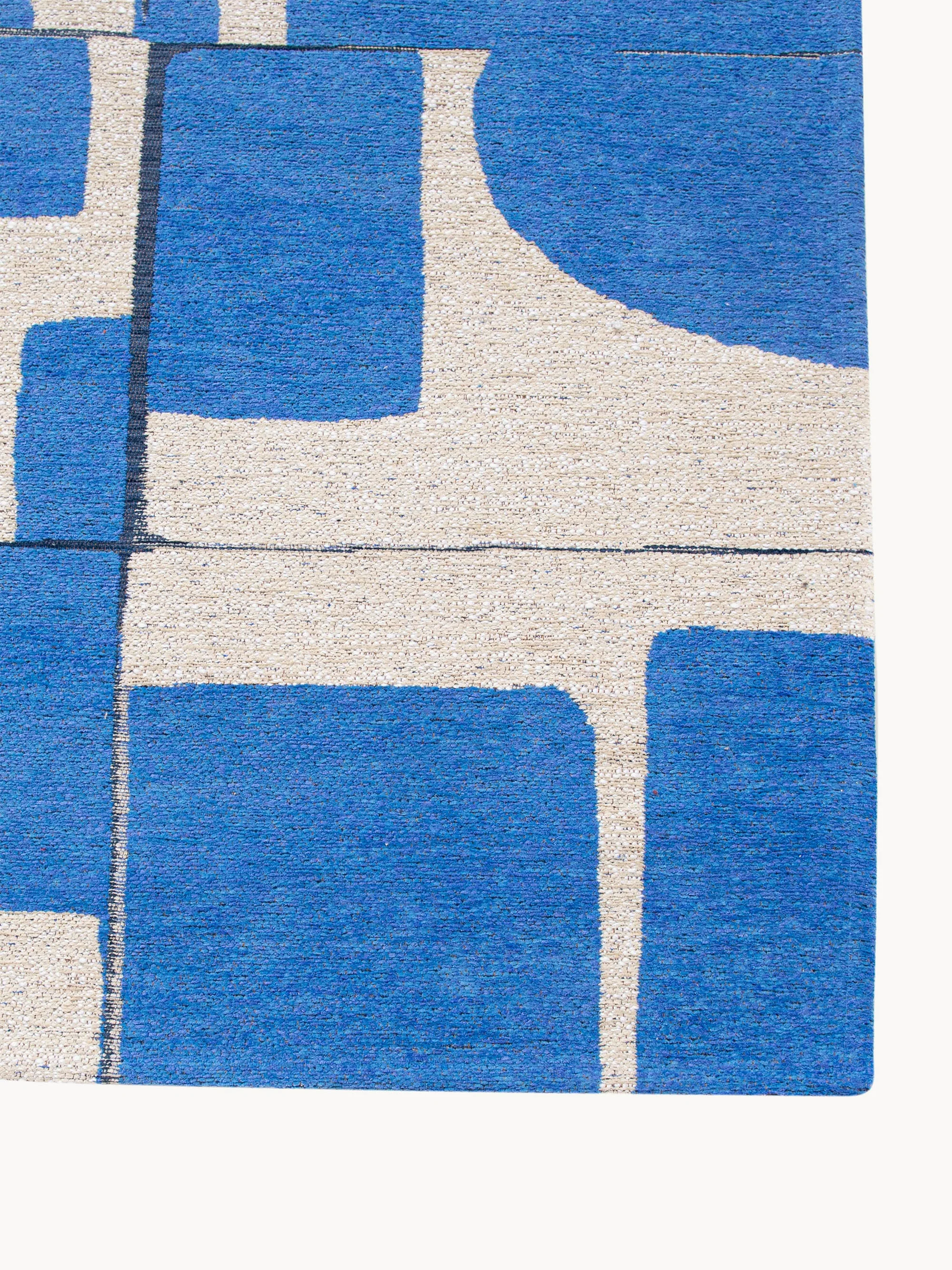 Wasbaar jacquard in- & outdoor vloerkleed Papercut