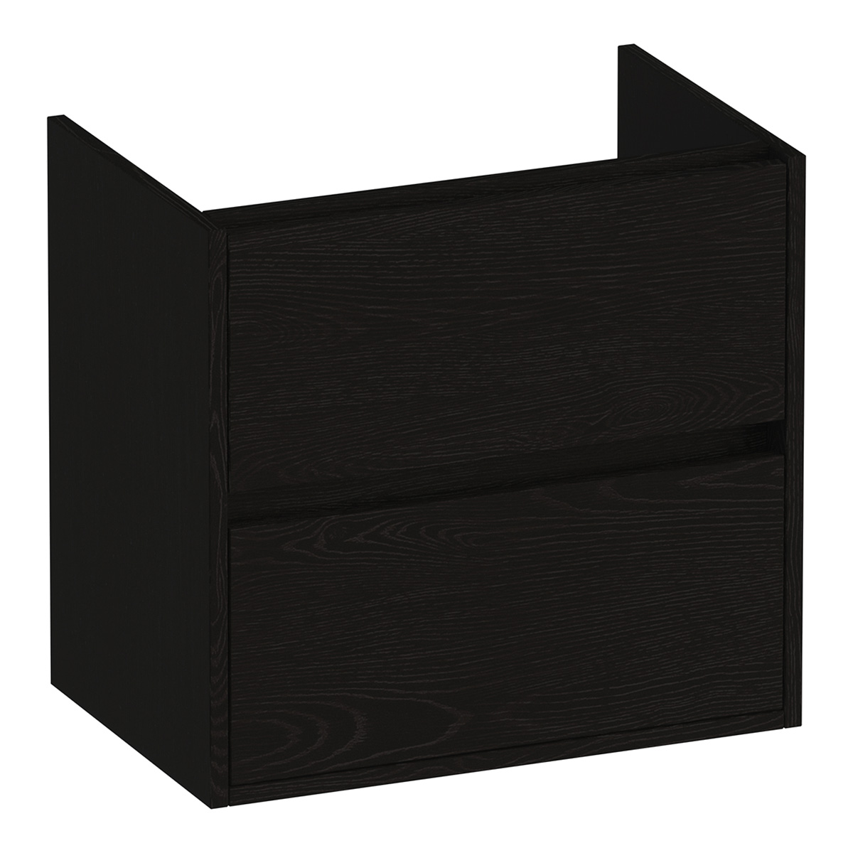 Brauer Adore onderkast 60cm met 2 softclose lades timber black