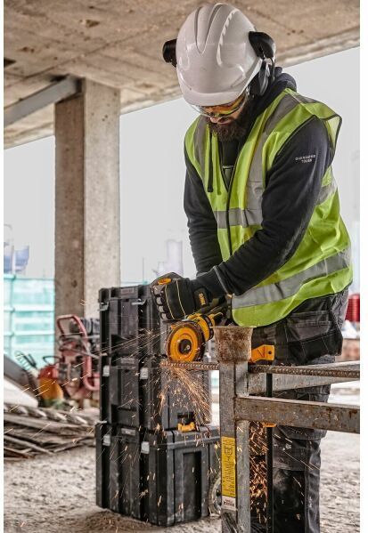DeWALT DCG418NT Accu Haakse Slijper 125mm 54V Flexvolt Basic Body in TSTAK
