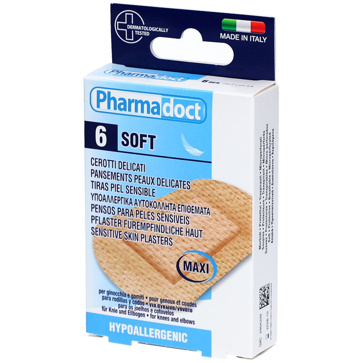 Pharmadoct Pflaster für empfindliche Haut 7 x 4,8 cm