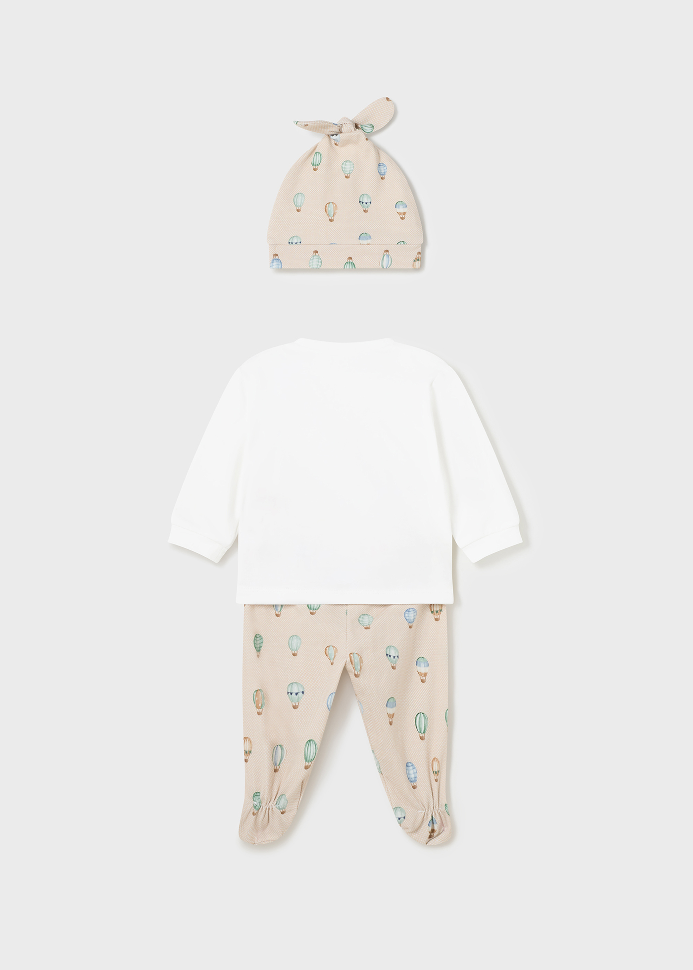 Conjunto de 3 peças Better Cotton para recém-nascidos, cor Sky