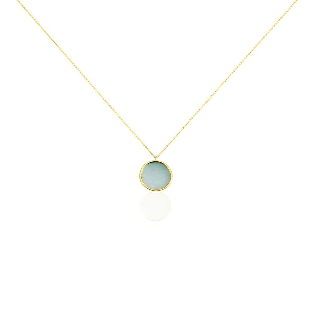 Collier Or Jaune Florica Amazonite