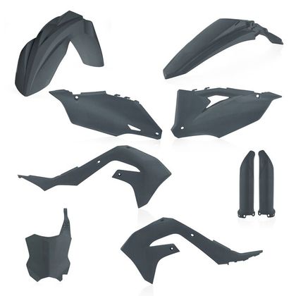 Kit plastiques Acerbis GRIS METALLIQUE