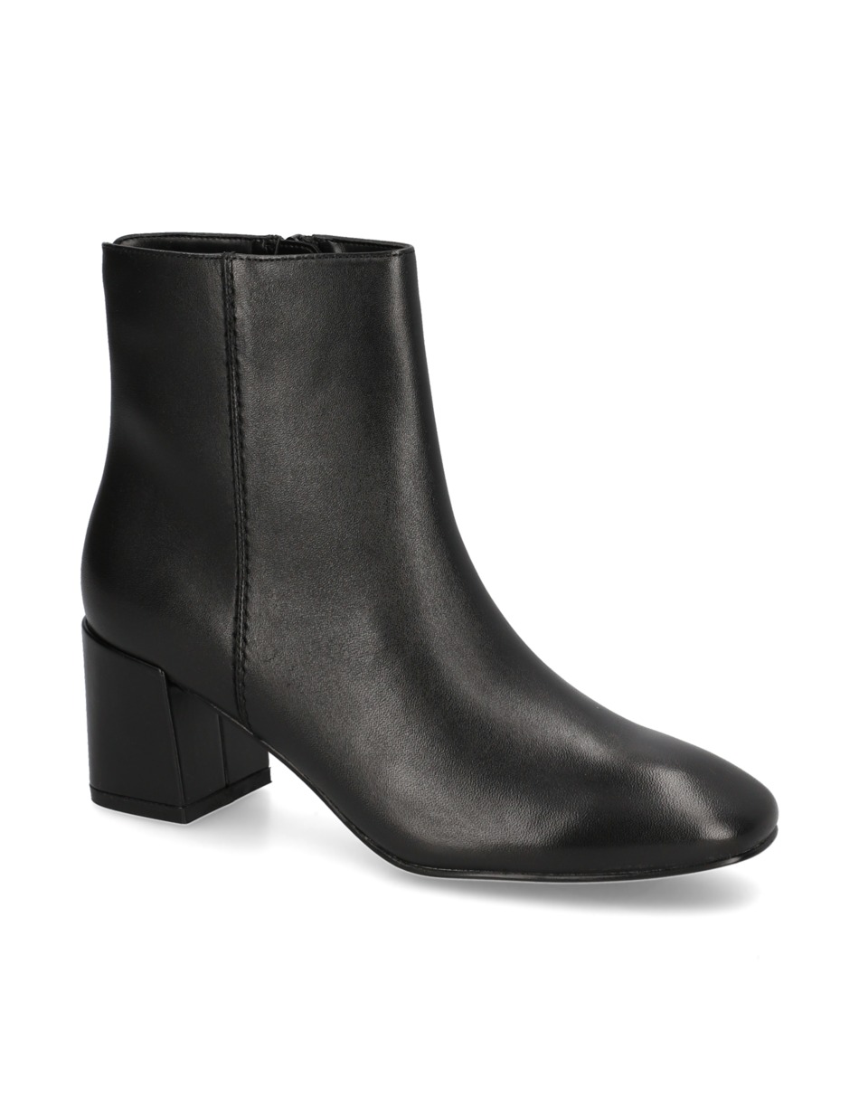 Glattleder Stiefelette