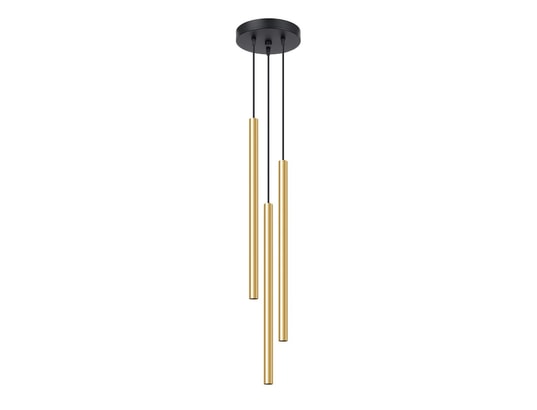 SOLLUX LIGHTING - Suspension Lampe pendante pastelo 3p or poli