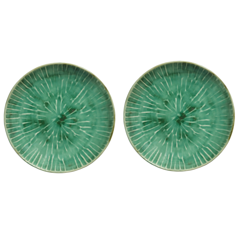 Serax Verde Lanza by Pascale Naessens dinerbord Ø22 set van 2