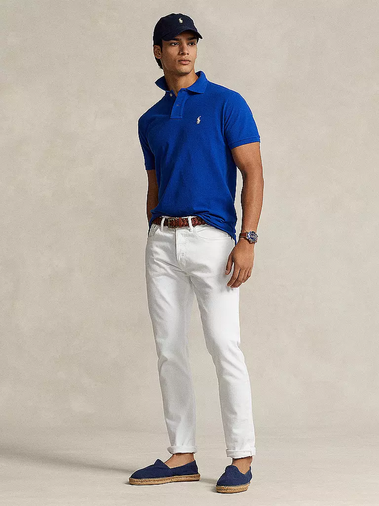 POLO RALPH LAUREN Poloshirt Custom Slim Fit blau
