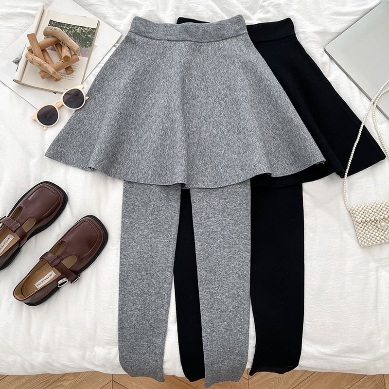 Babique - Legging met hoge taille en rokoverlay