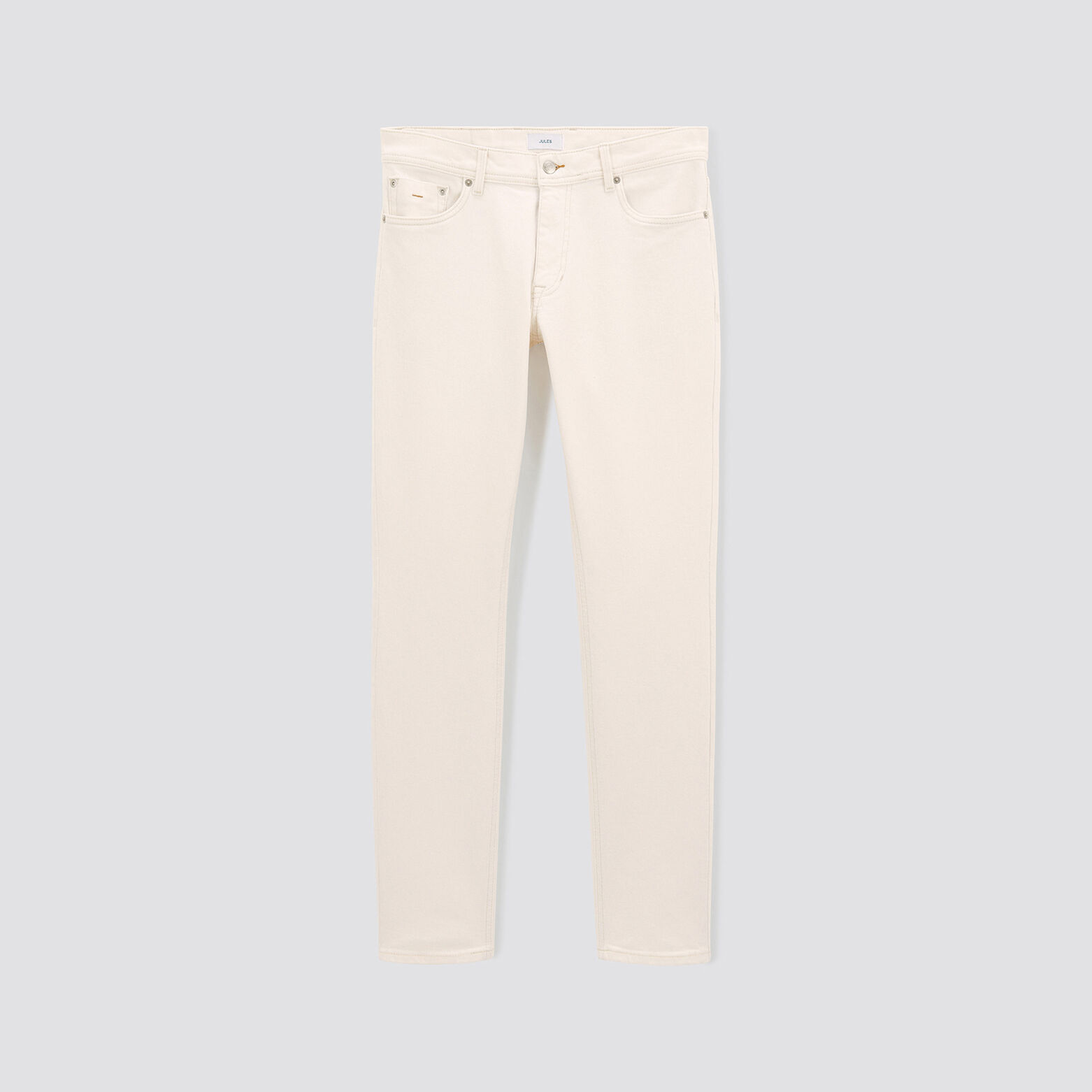 Jean straight contenant du coton régénératif ecru