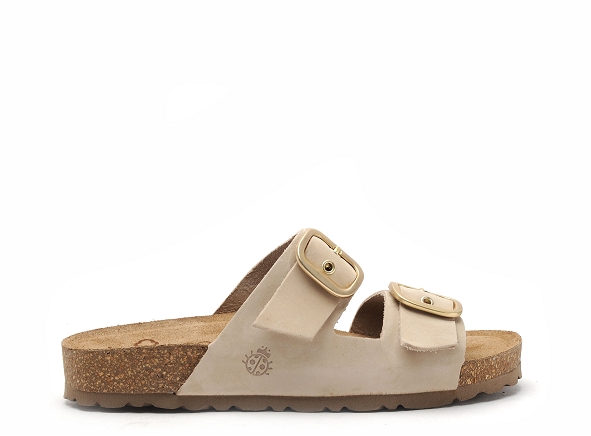 Yokono mules et sabots plats femme jerba 136 nub beige