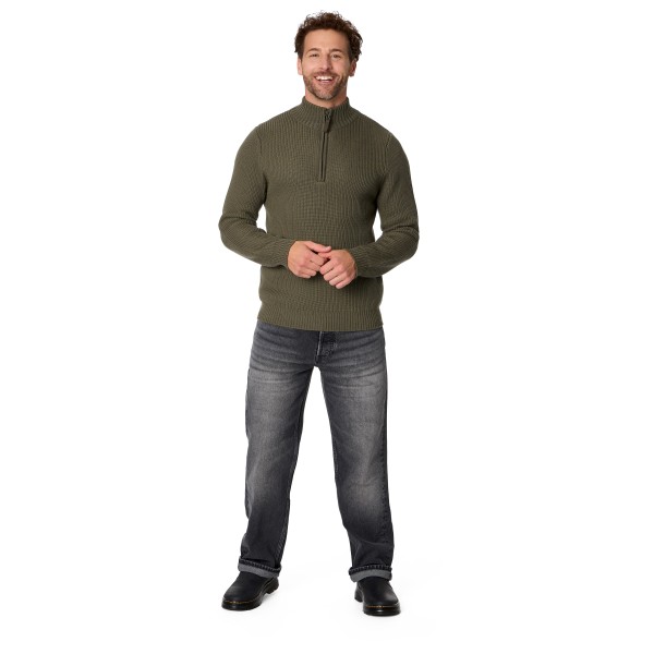 Stoic - Heavy MerinoKnit MMXX.Rutvik Half Zip - Pull en laine mérinos