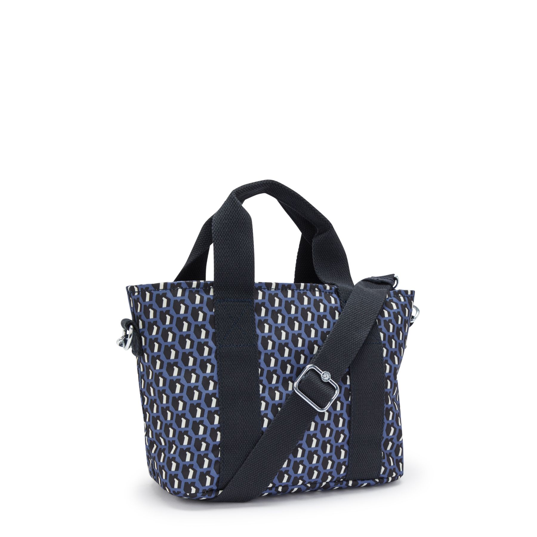 MINTA Sac fourre-tout moyen avec poignées de transport et sangle réglable - 3D K Blue