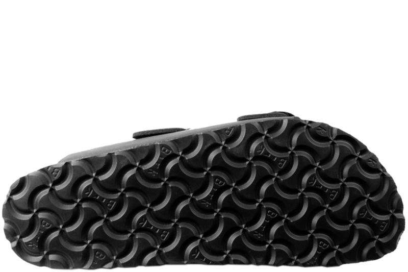 BIRKENSTOCK ARIZONA SLENTERS I SORT SKIND