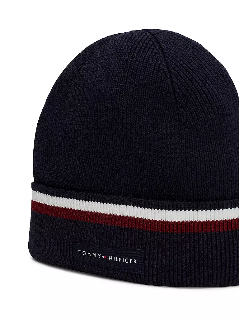 TOMMY HILFIGER Mütze - Haube blau