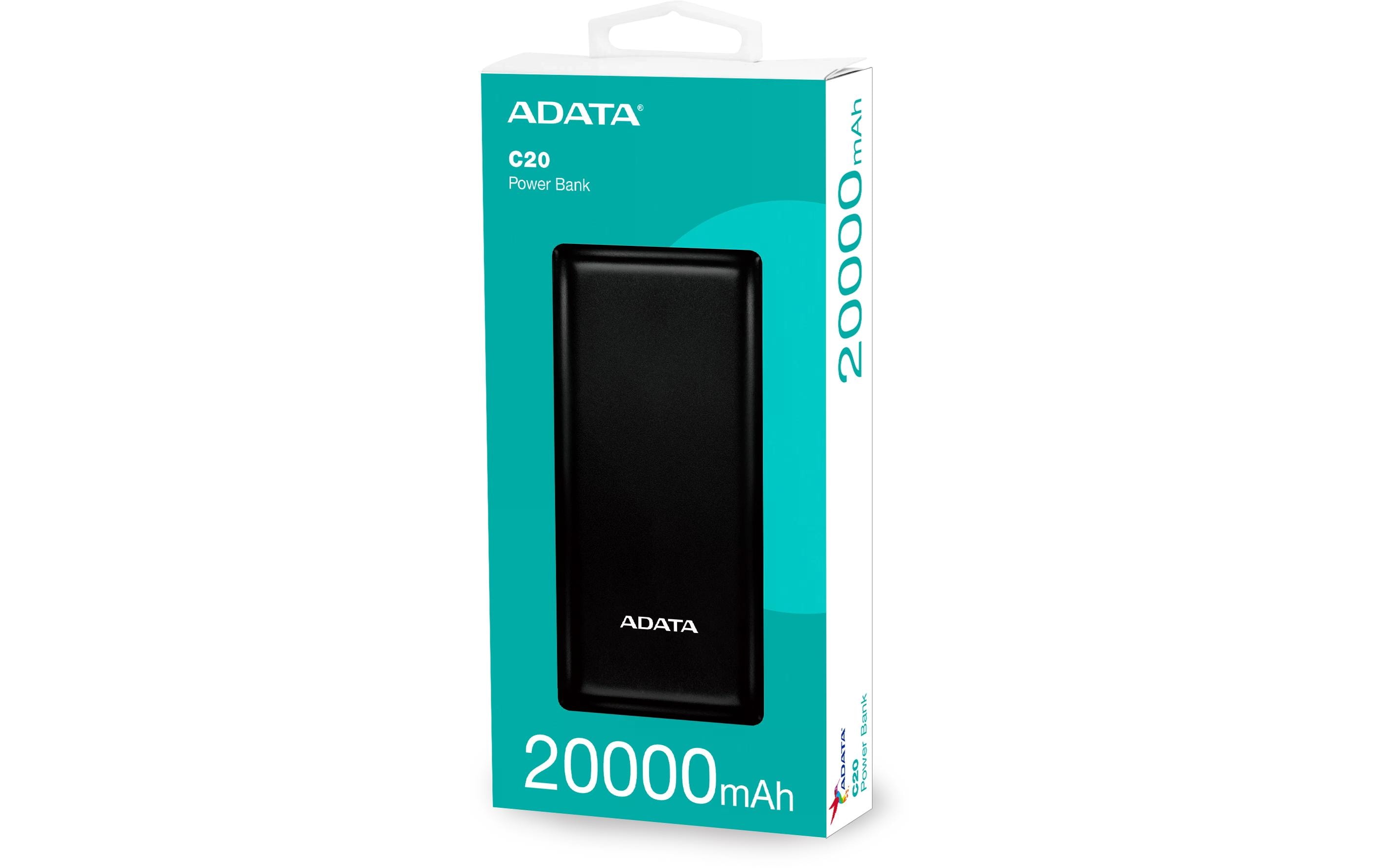 Powerbank C20 12600 mAhStarke Power Bank für gleichzeitiges Laden von 3 Geräten