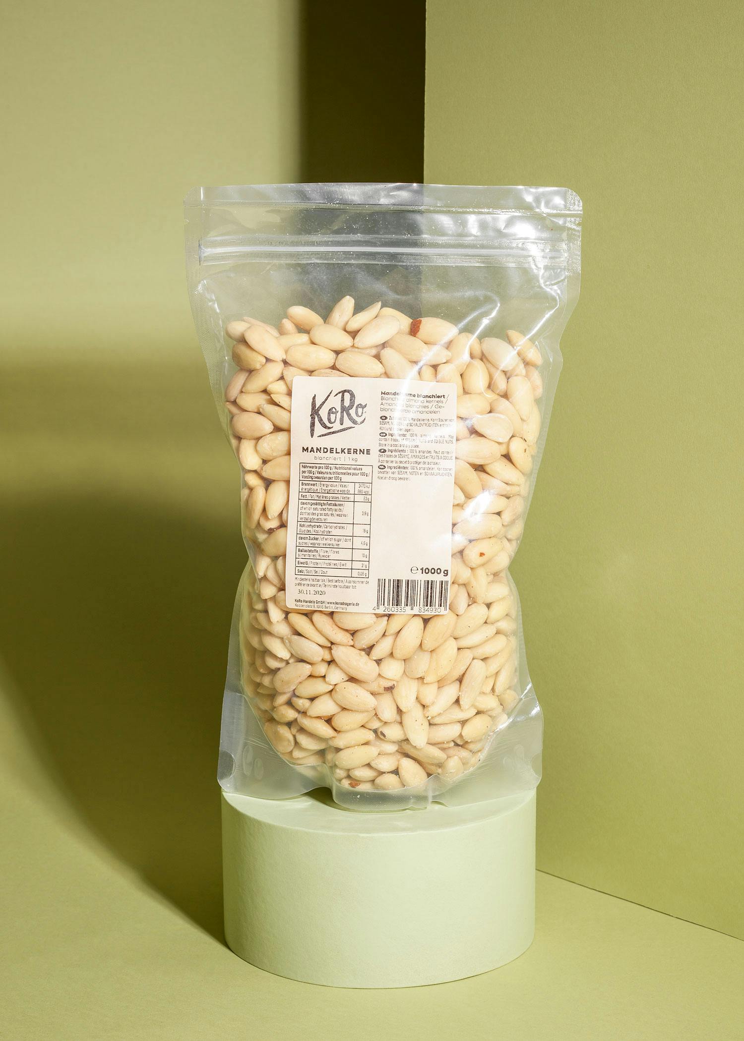 Blanchierte Mandelkerne 1 kg