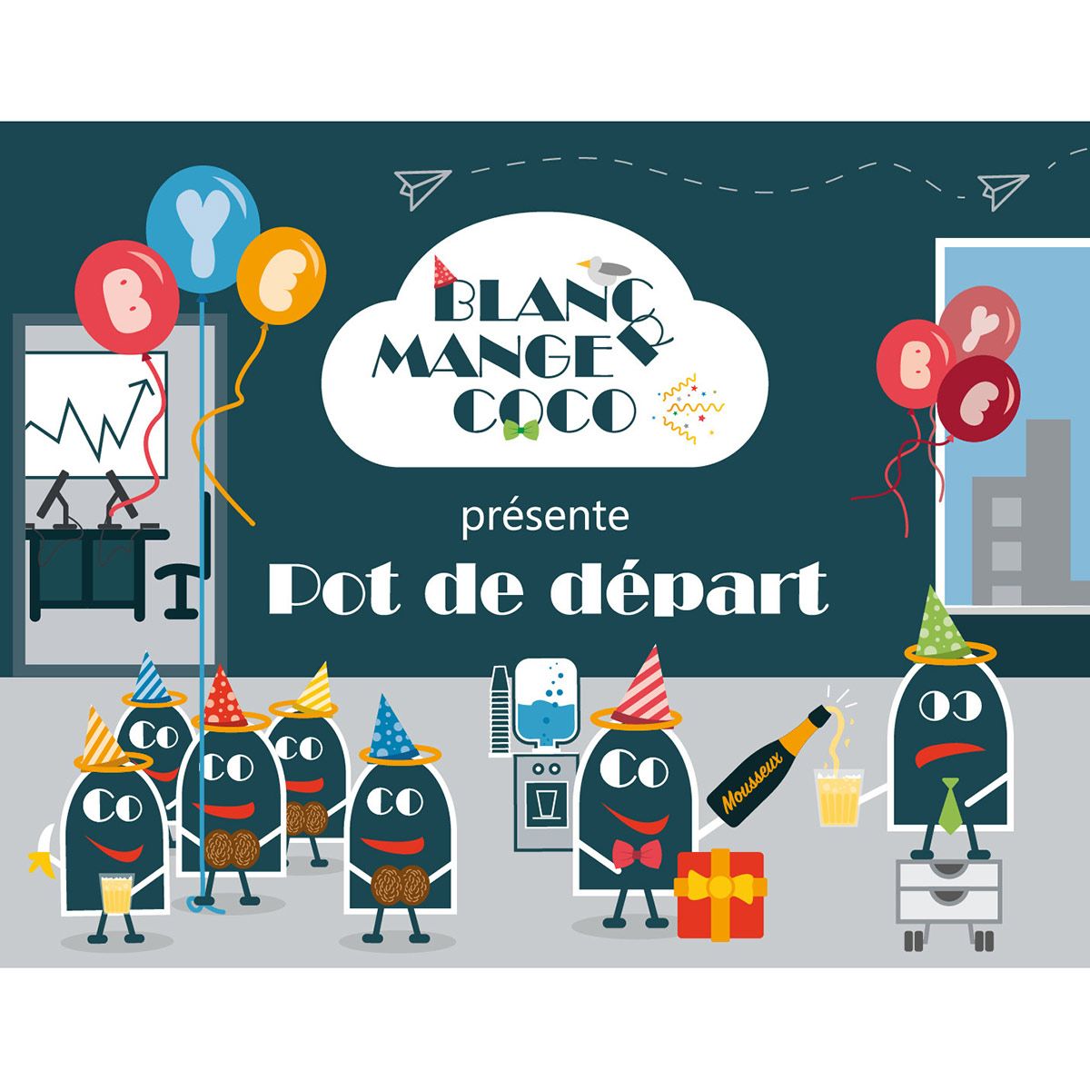 Blanc-Manger Coco - Pot de départ
