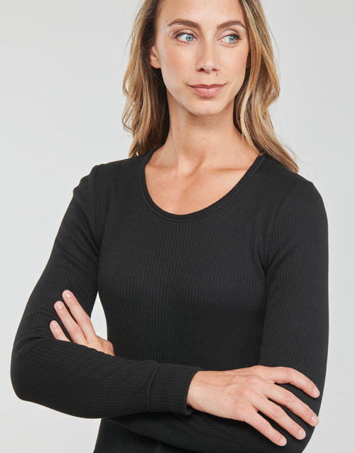 Damart - LONG SLEEVE RICHELIEU  GRADE 4 - Noir