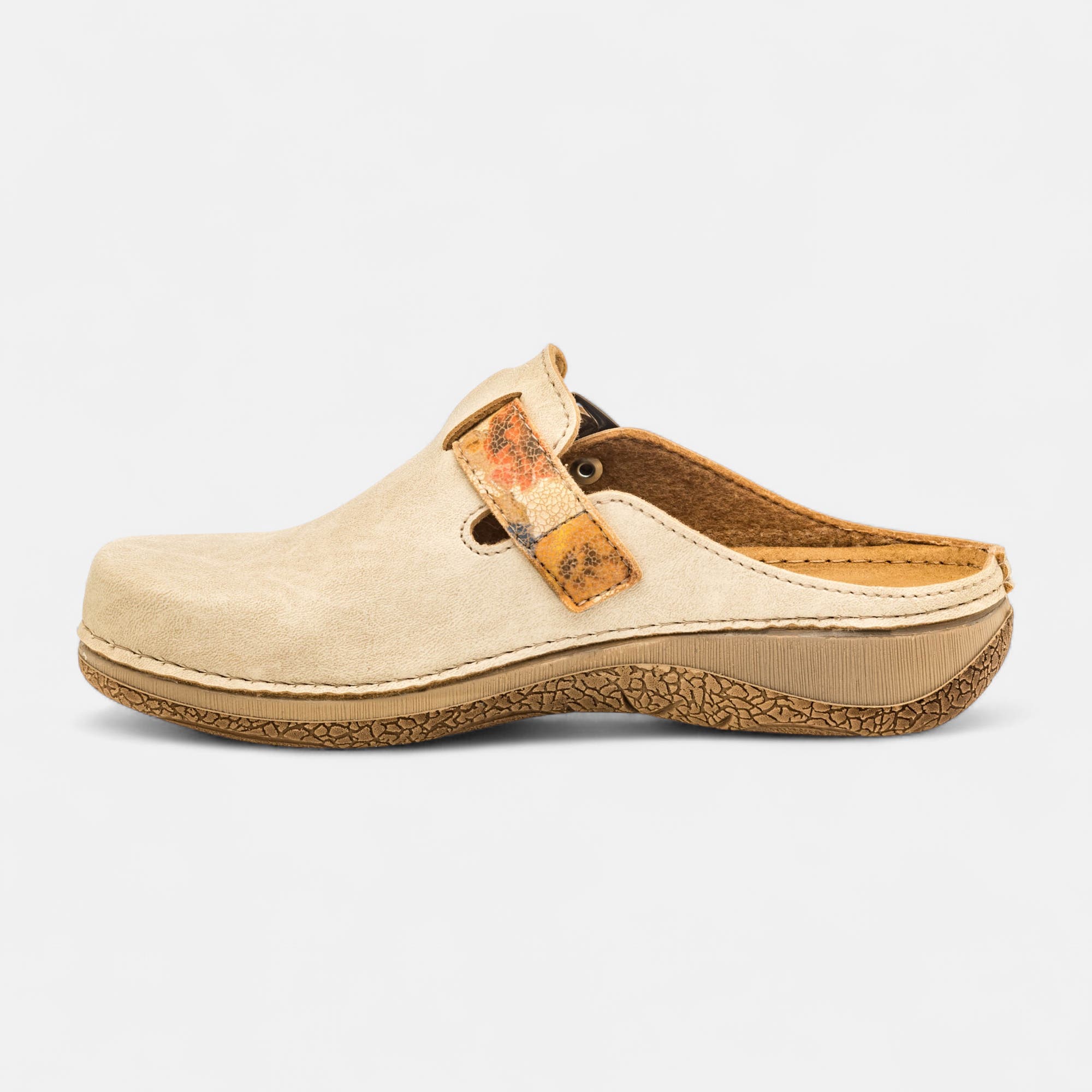 Mules Femme beige