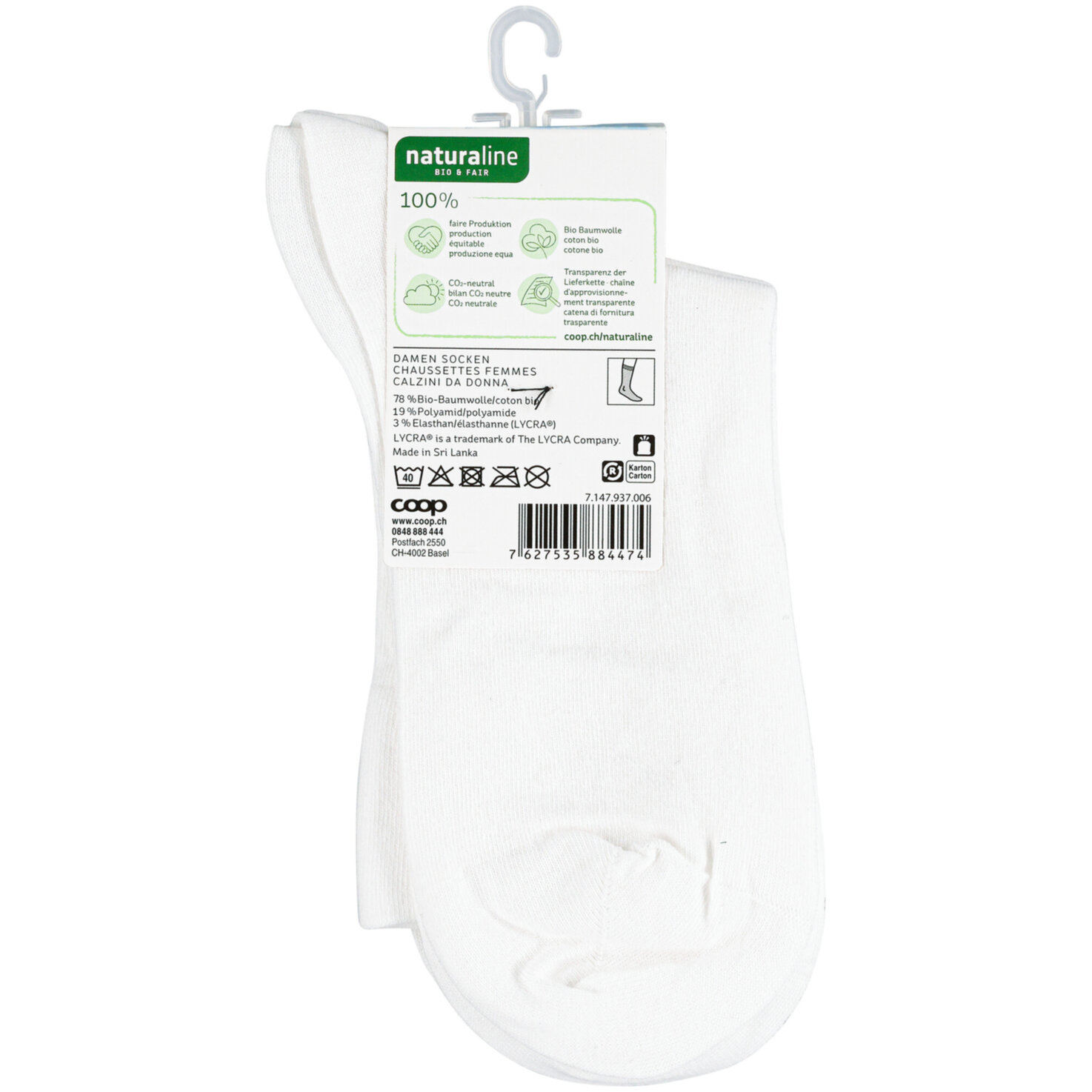 Women's socks Relax Duo weiss