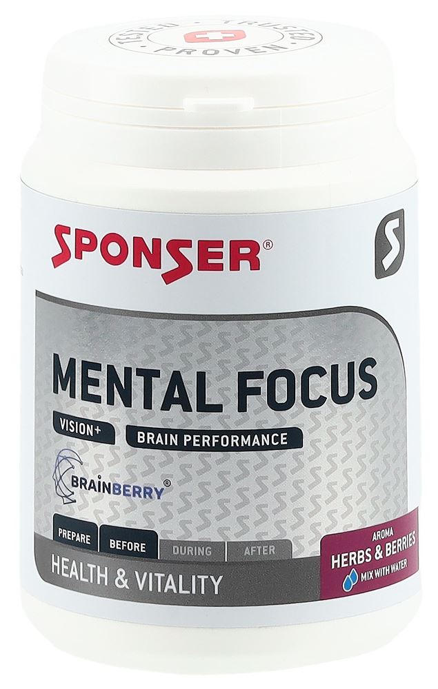 SPONSER Mental Focus Plv Herbs & Berries Ds 150 g
