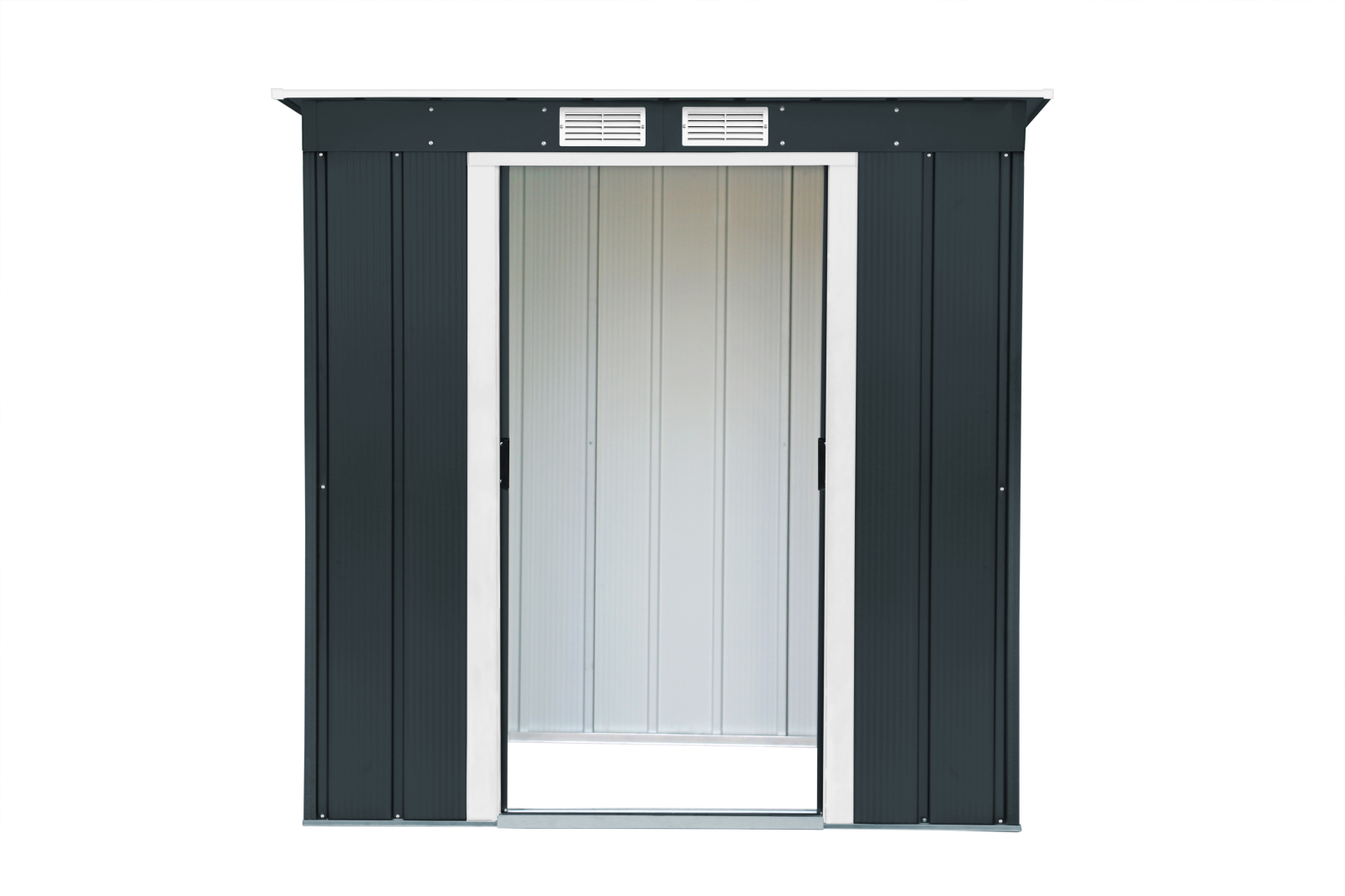 Gerätehaus PENT ROOF ECO 6x4 - anthrazit - 203x123 cm