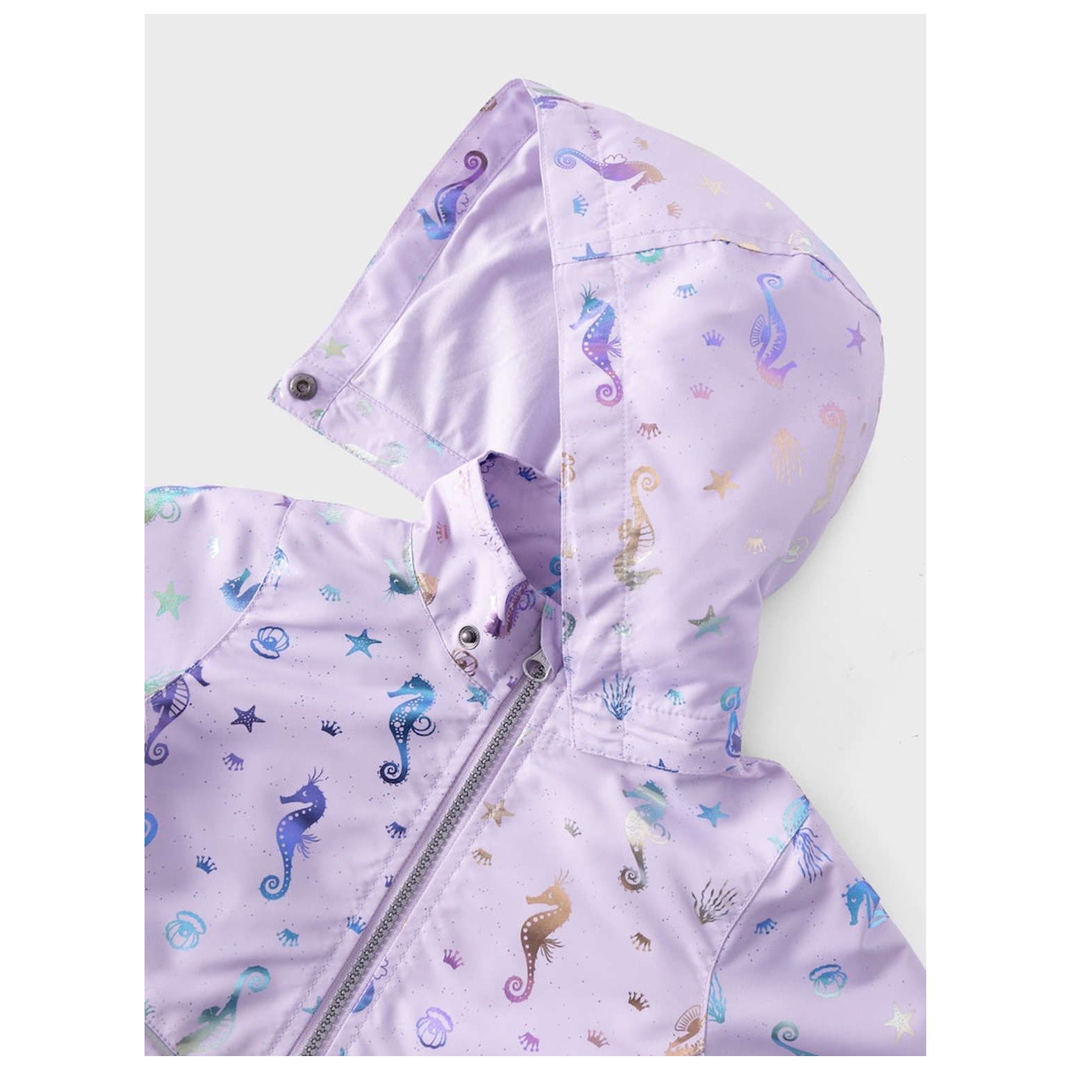 name it NMFMAXI JACKET SEAHORSE FOIL