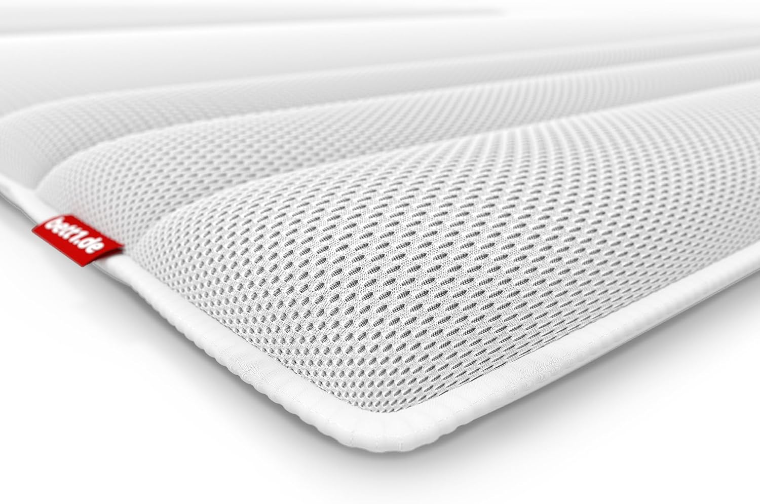 bett1 BODYGUARD Topper 140x200 cm (extra weiche Matratzen-Auflage, ca. 4 cm Höhe, Kern aus Kaltschaum, ergonomische Zonen, optimale Druckentlastung, rutschfest, Oeko-Tex 100)