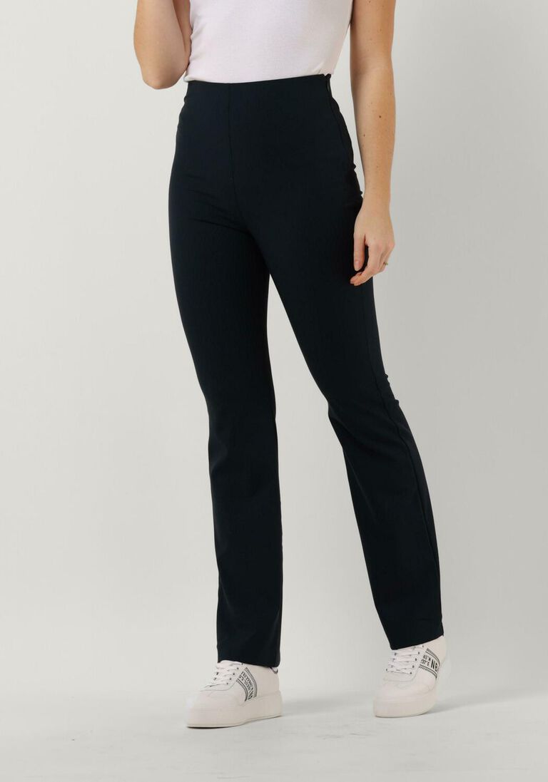 MODSTR\u00D6M donkerblauwe modstr&ouml;m pantalon anker slit pants