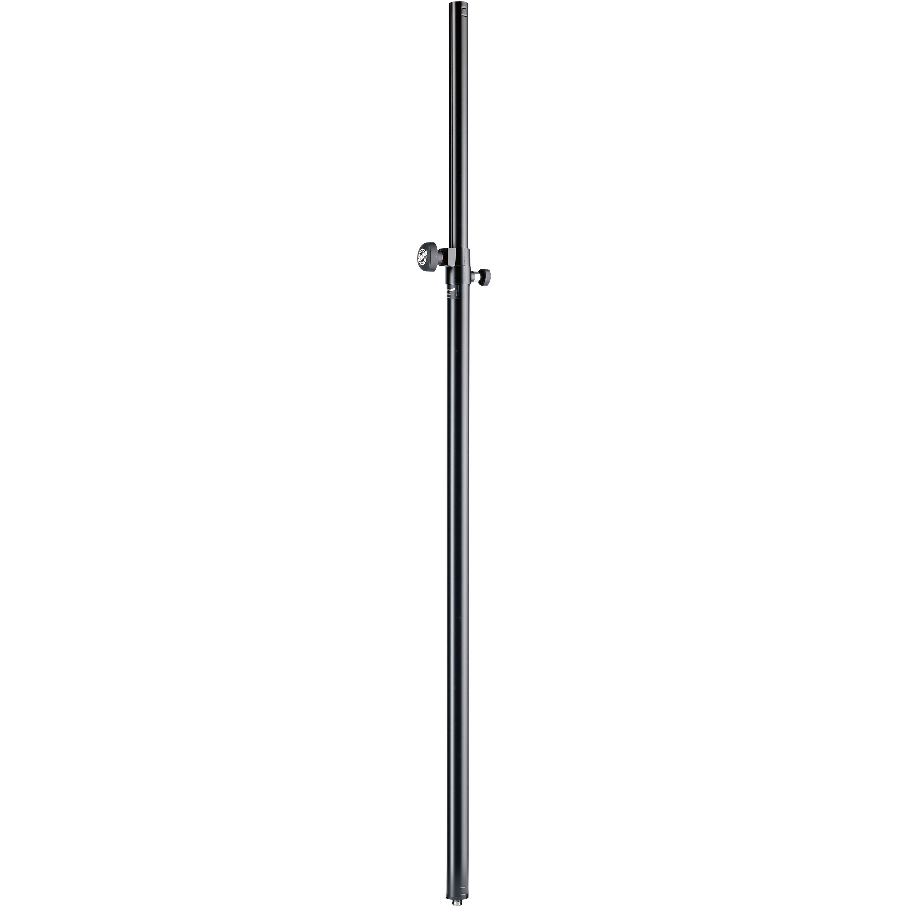 Konig & Meyer 24623 speaker tussenpaal (zwart)
