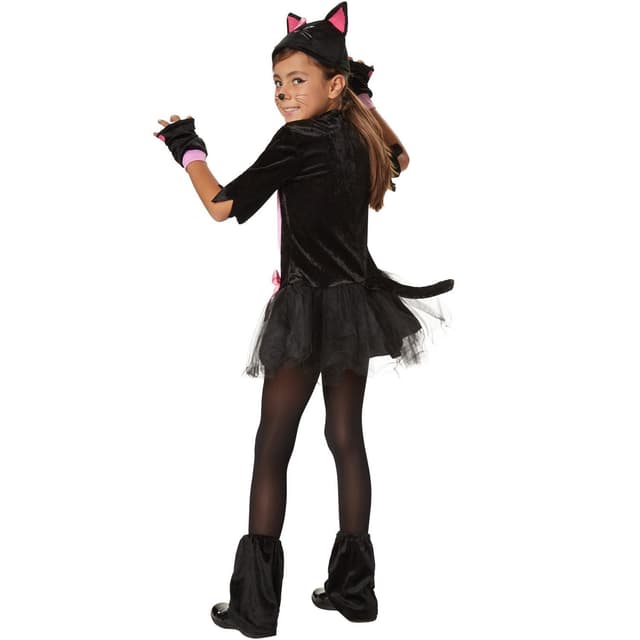 Pink fløjlspote kostume