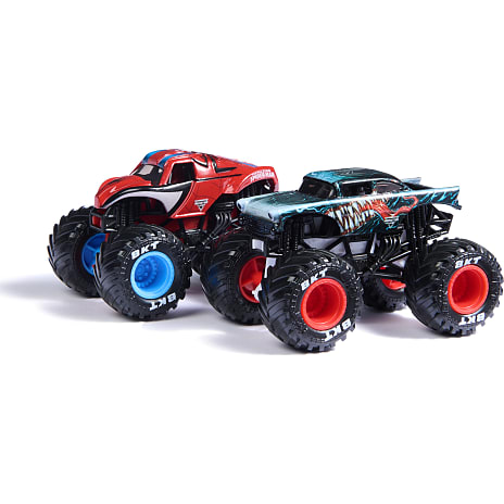 Monster Jam & Marvel legetøjsbiler 2-pak - flere varianter - assorteret