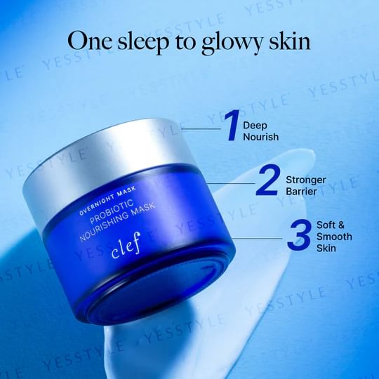clef - Probiotisch voedend nachtmasker